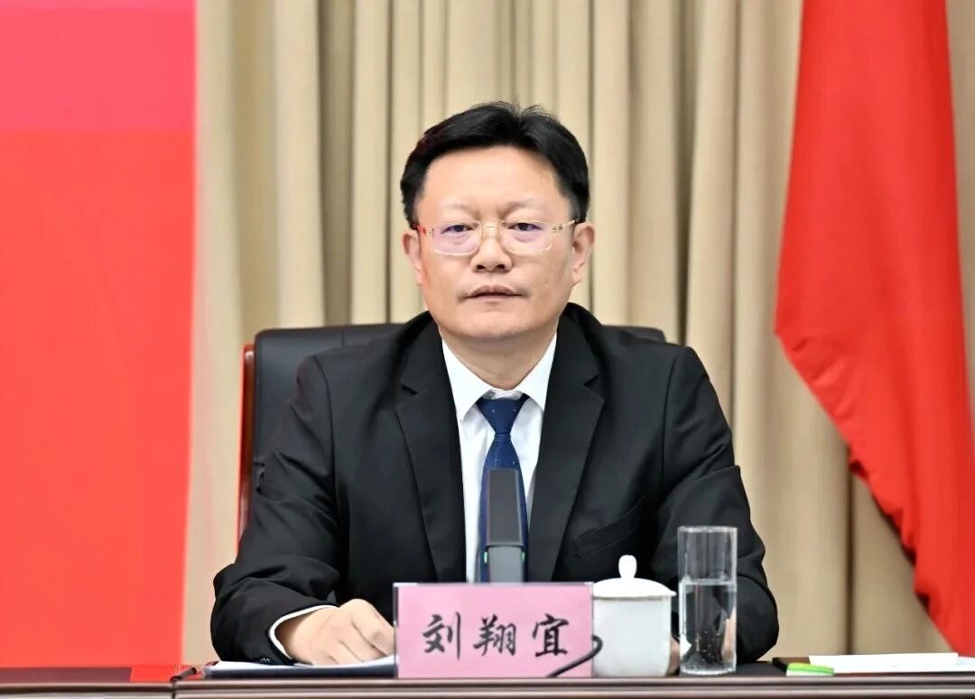 吉林省农业农村厅厅长刘翔宜介绍情况。图片来源:吉林发布