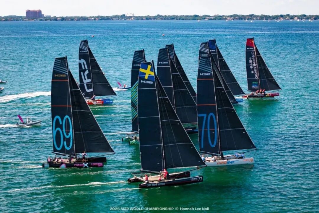 中国宁波一号帆船队勇夺M32世锦赛季军！