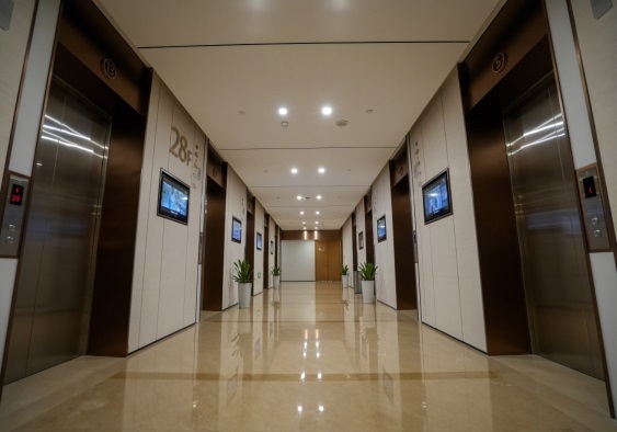 图:公共区域采用智能感应控制