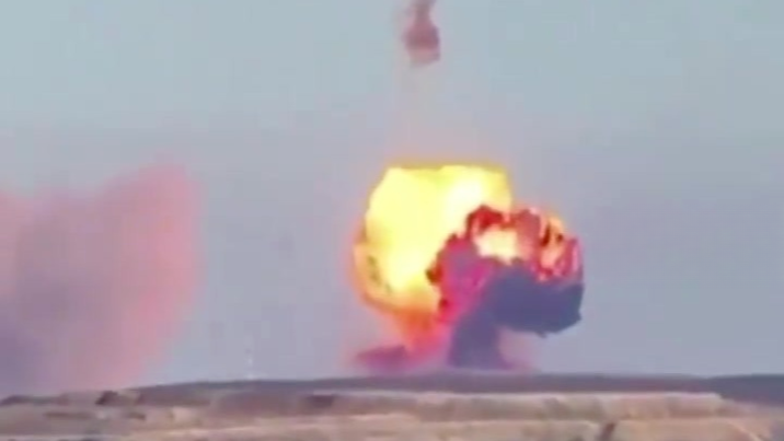 俄军洲际弹道导弹发射失败，升空数秒后爆炸，画面曝光
