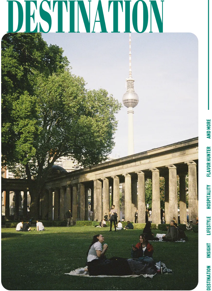 柏林的公园，不养牛马