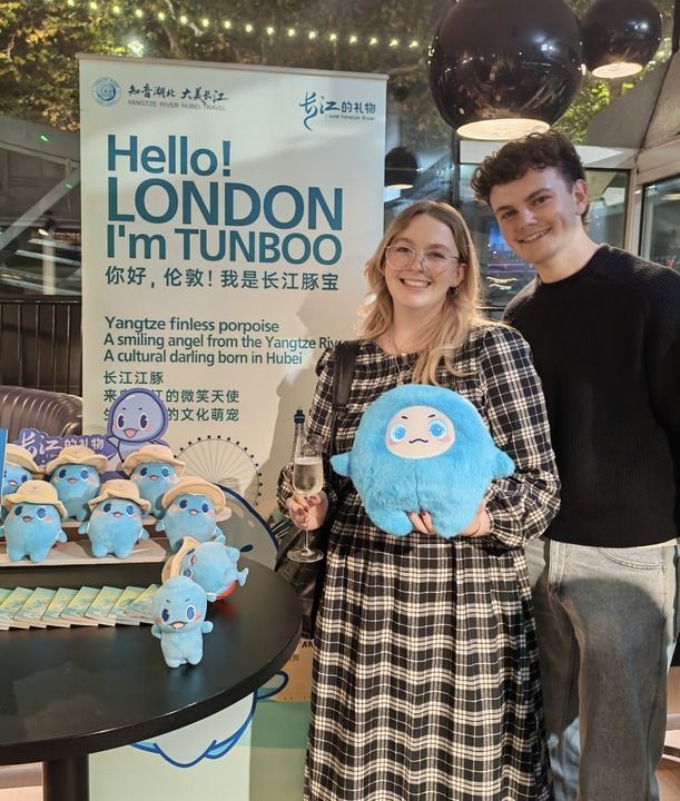 “知音湖北·大美长江”湖北文旅营销推广活动在英国伦敦举行。湖北省文化和旅游厅供图