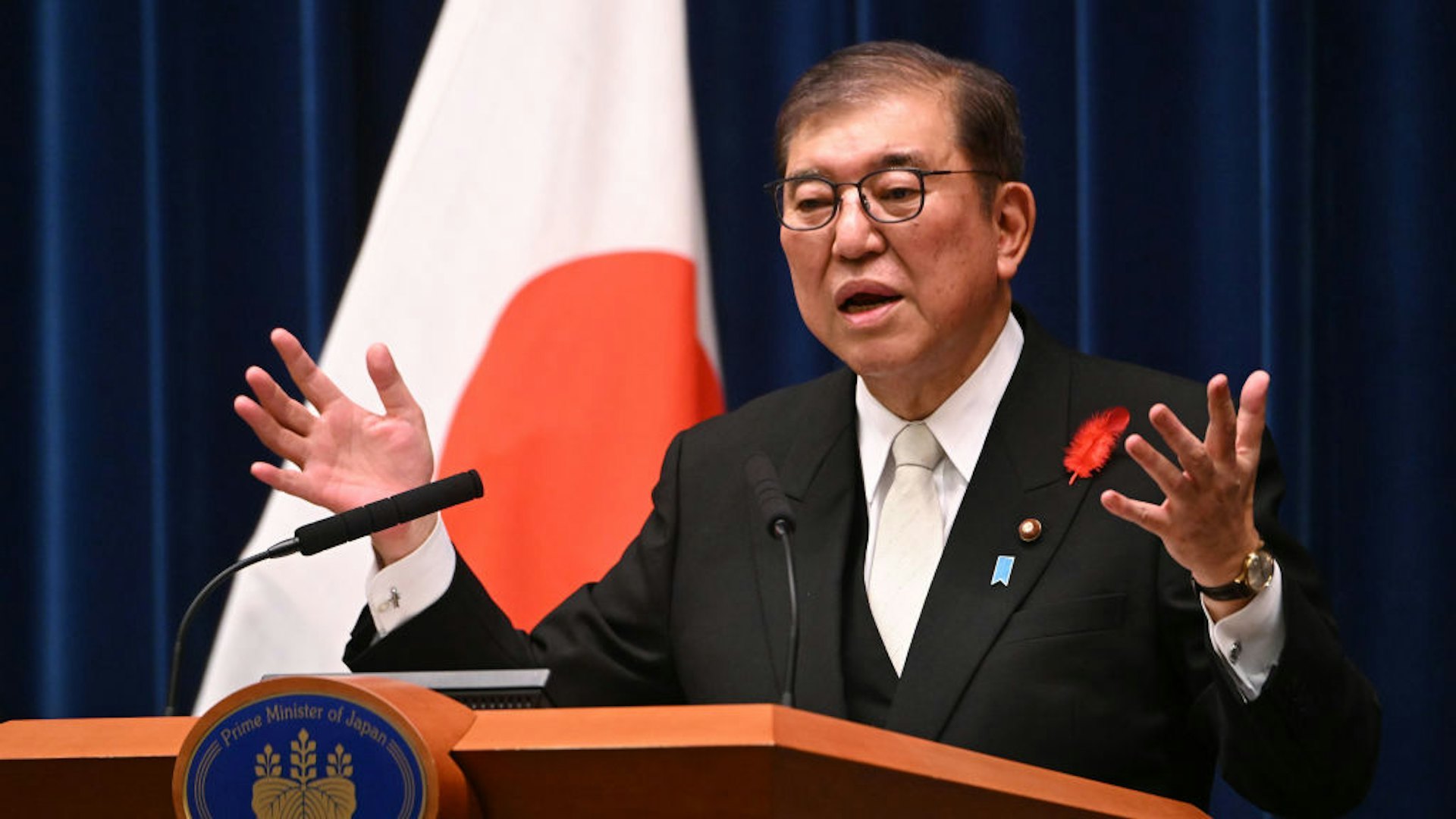 石破茂再批高市涉台言论:这是日本政府绝不能改变的原则问题