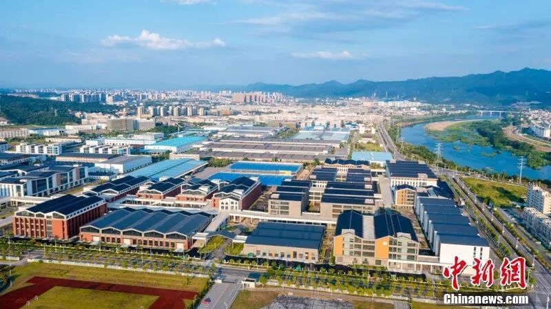 航拍景德镇高新区。 景德镇高新融媒供图