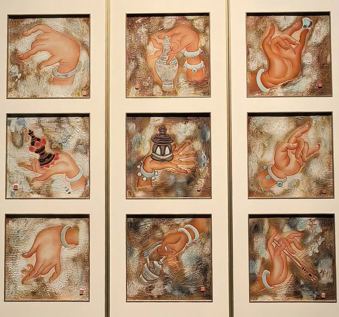 高温颜色釉《丝路九印》赵易鑫作