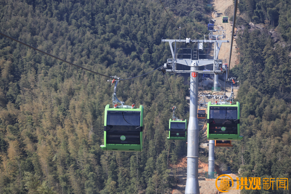 南昌梅岭云端索道11月30日开通 出行攻略来了
