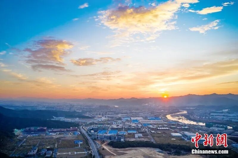 航拍景德镇高新区。 景德镇高新融媒供图