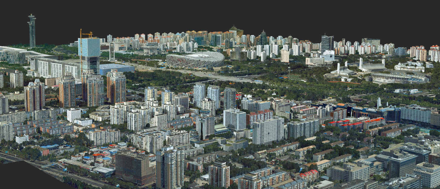 低空实景三维模型效果图