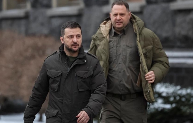 俄方:泽连斯基将办公室主任解职,以掩盖自己的罪行