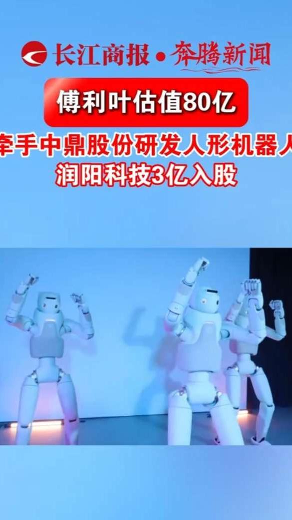 傅利叶估值80亿，牵手中鼎股份研发人形机器人，润阳科技3亿入股#傅立叶估值 #傅立叶机器人