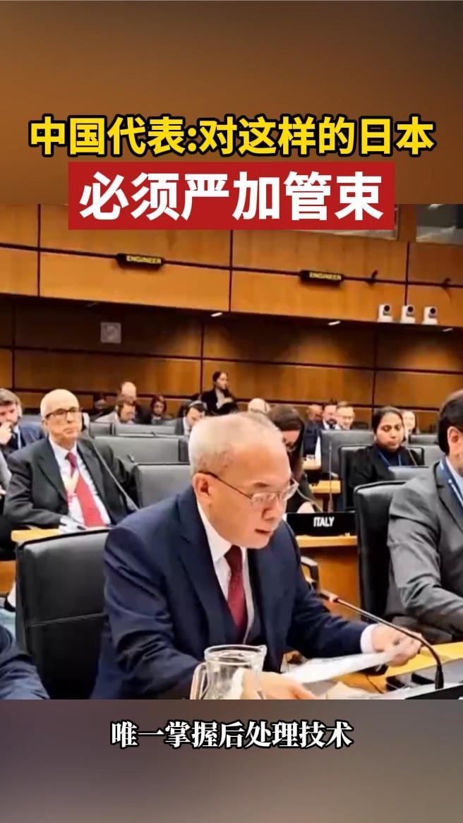 中国代表：对这样的日本，必须严加管束