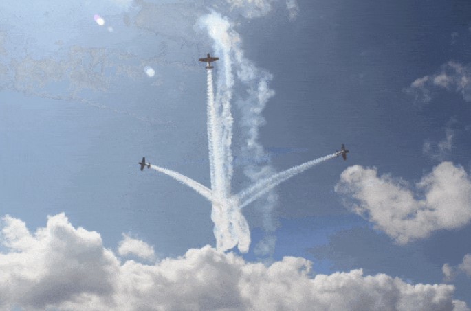 南非“AERO”特技飞行表演队资料图