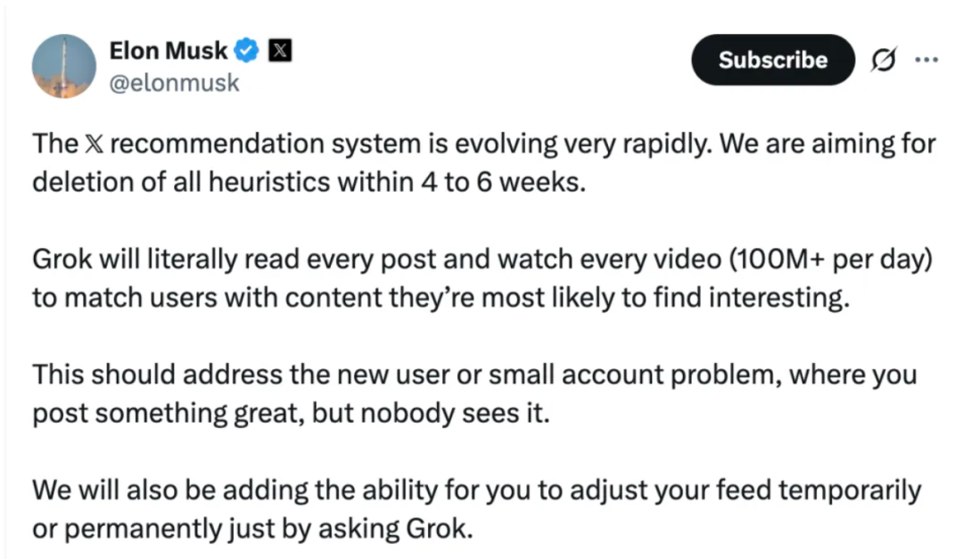 马斯克开始用Grok替代员工了!最惨部门裁员90%