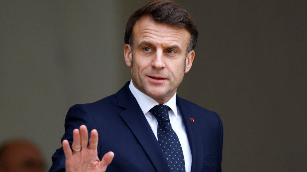 马克龙：只有乌欧参与才能达成俄乌“和平计划”