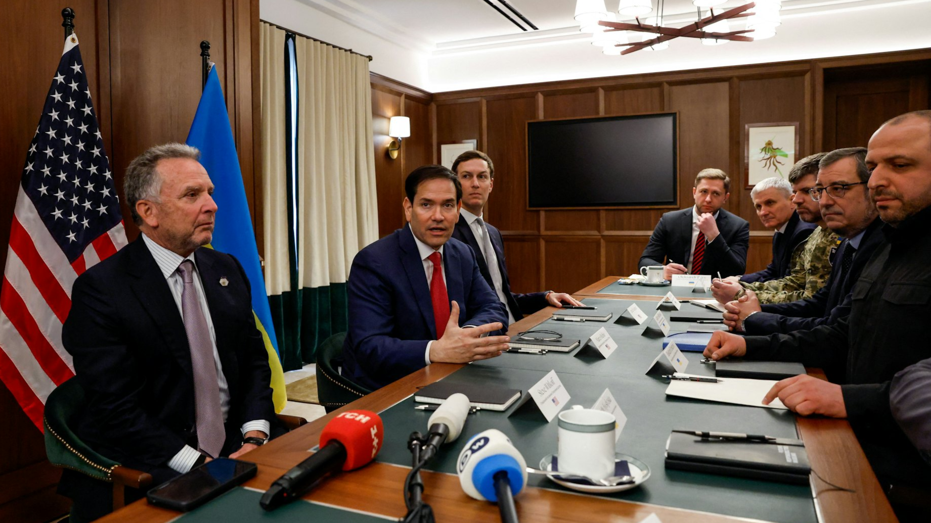 美乌代表就俄乌和平计划举行新一轮会谈