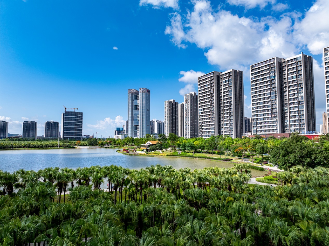 生态宜居成为枢纽新城愈加鲜明的城市底色