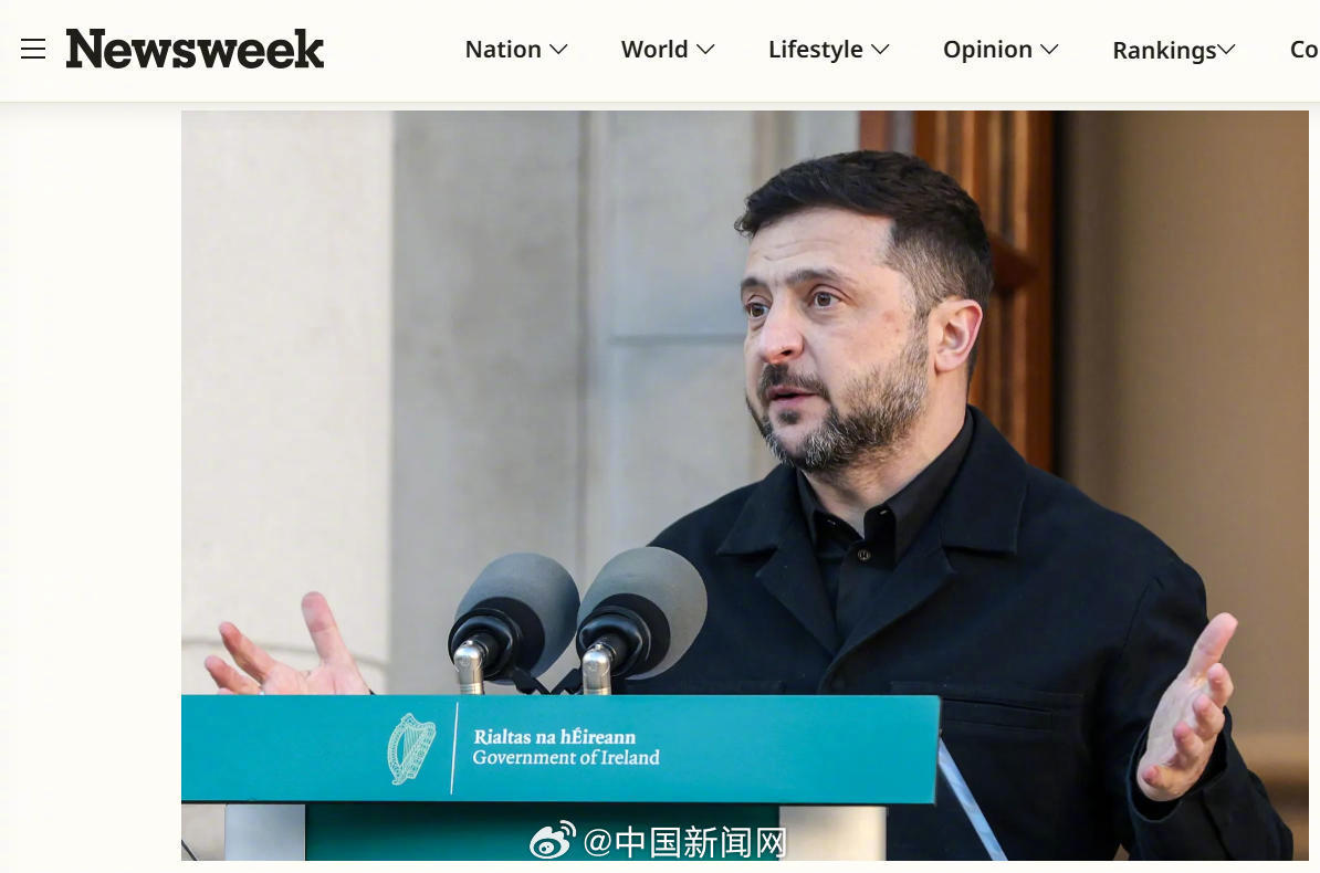 外媒称泽连斯基专机险些撞𰱨架无人机