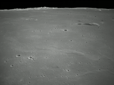 ▲嫦娥五号探测器成功着陆在月球正面预选区域