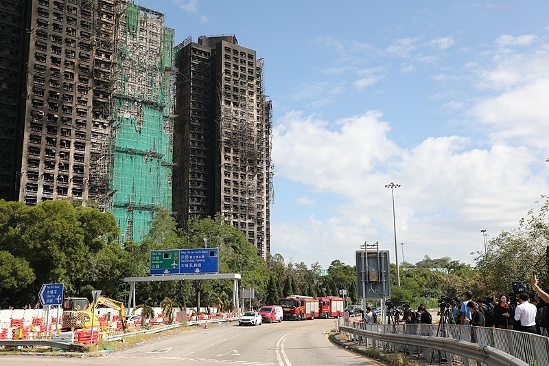 △11月29日,香港大埔區(qū)