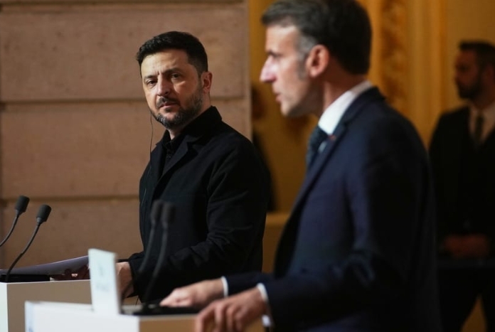 马克龙谈乌克兰腐败问题,借机讽刺俄罗斯