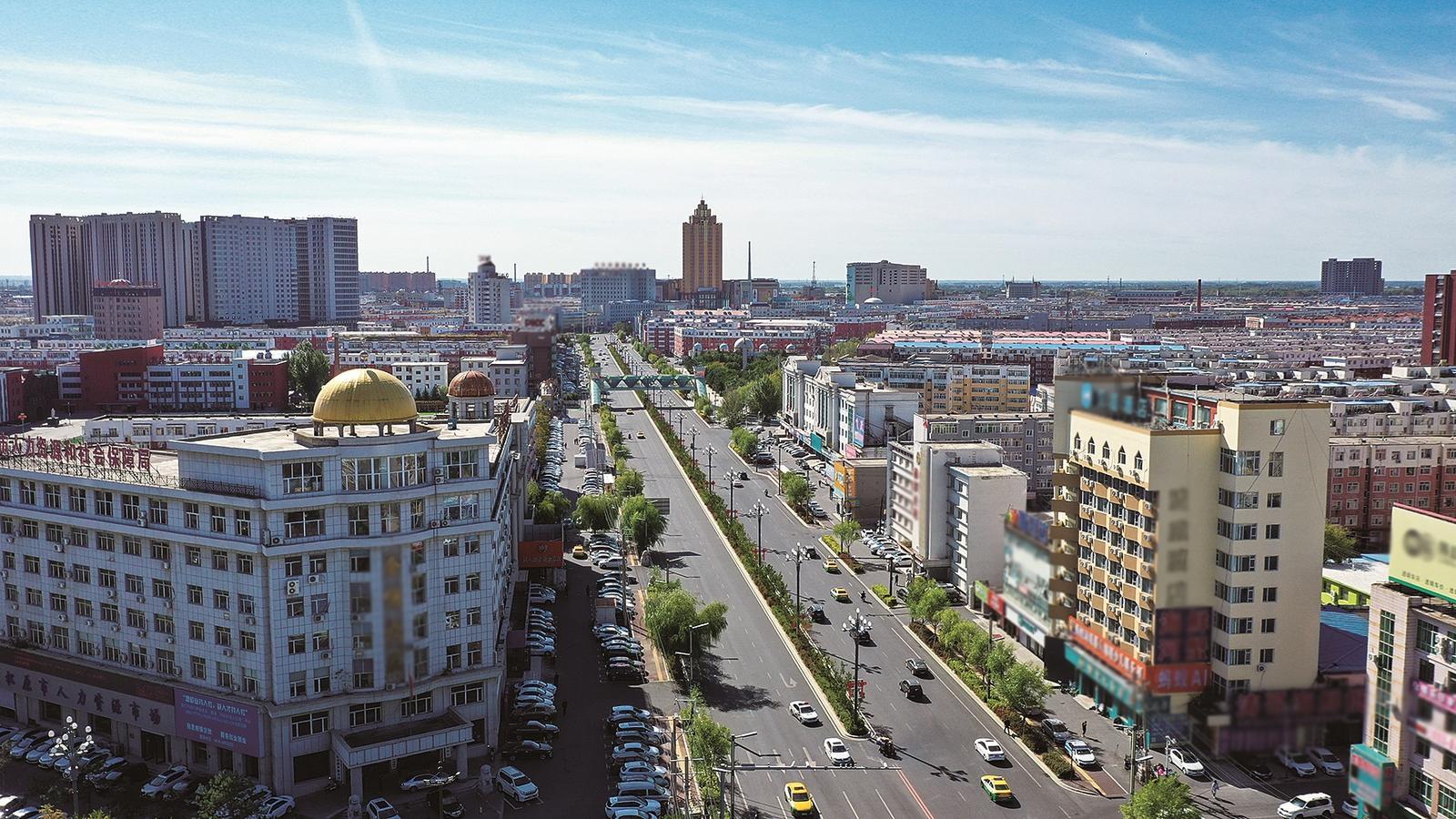 推动“海绵+”建设理念。图为升级改造后的街道。