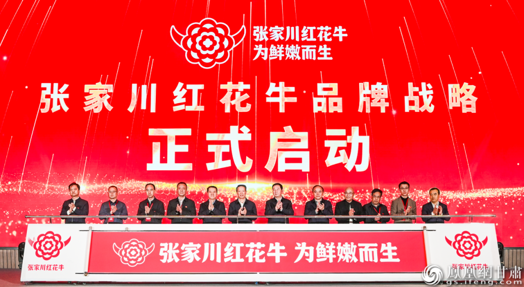 张家川红花牛品牌战略启动
