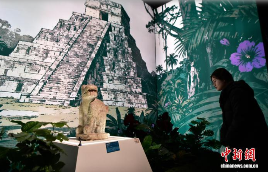 209件玛雅文物亮相河北博物院 探秘千年文明