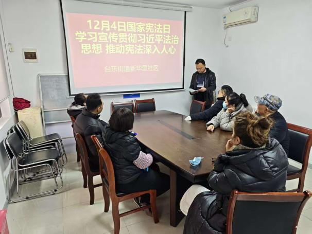 深化法治宣传 筑牢基层根基 台东街道开展国家宪法日主题教育活动