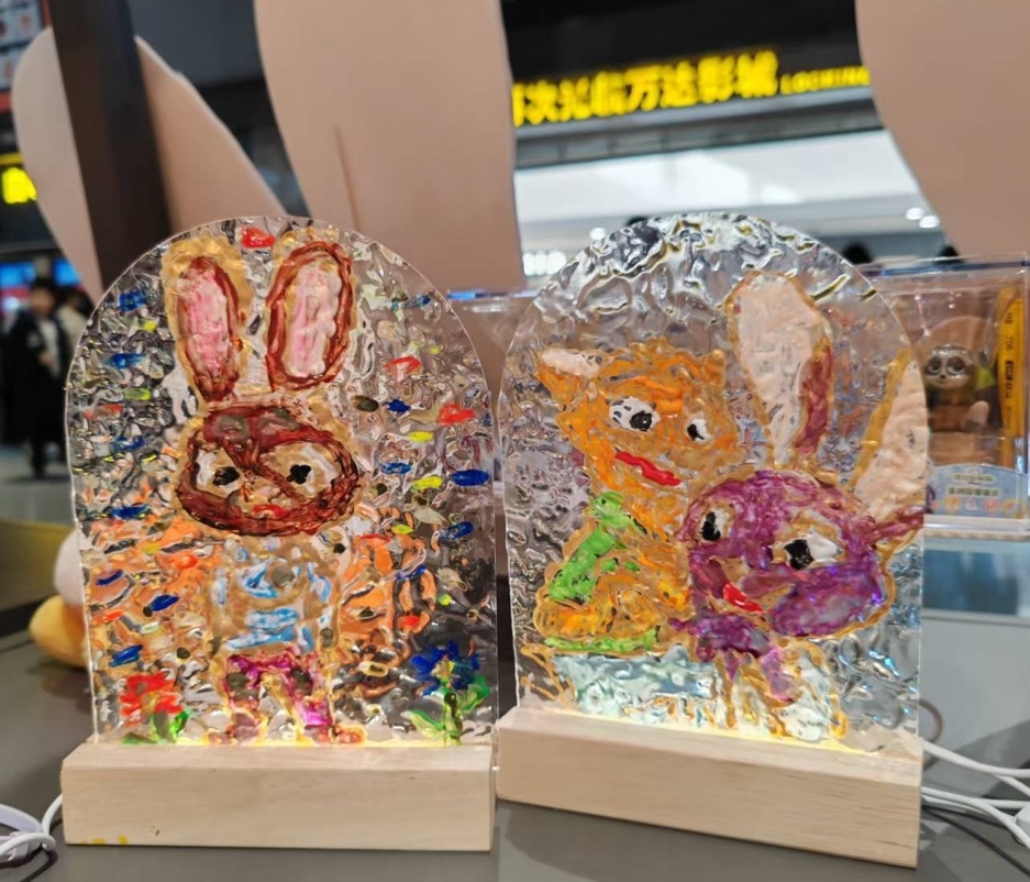 亲子活动手工成品