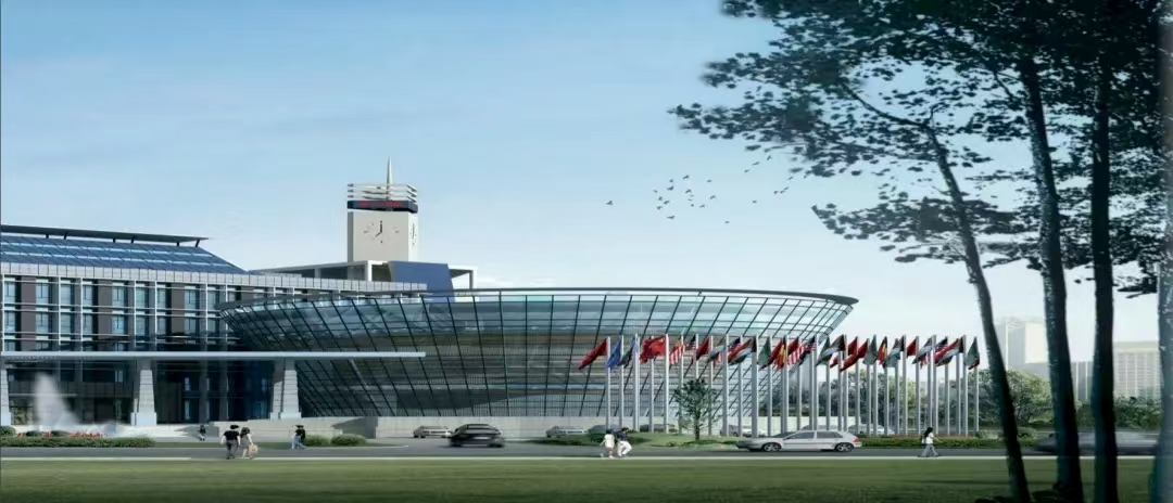 位于兰州黄河岸边的联合国工业发展组织国际太阳能技术促进转让中心（兰大校友会）