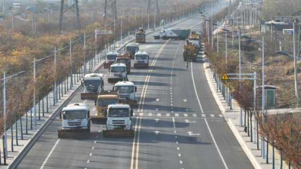 徐州高新区：扫雪除冰应急演练 备战冬日通行无阻