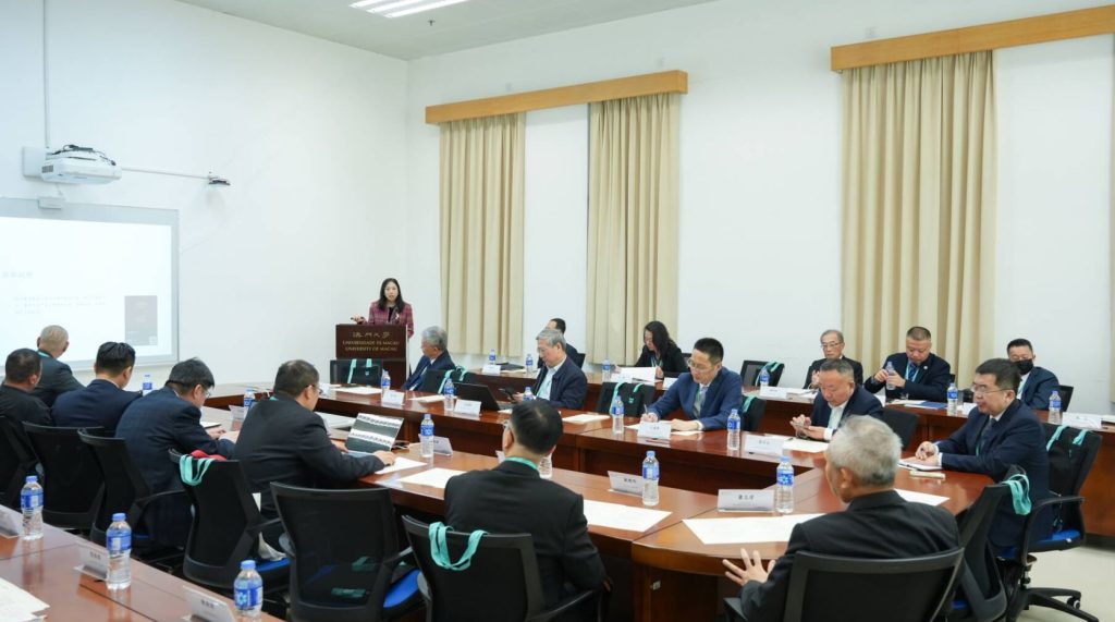 ▲澳大辦「打造中西文明互鑒的文化金名片」學術研討會