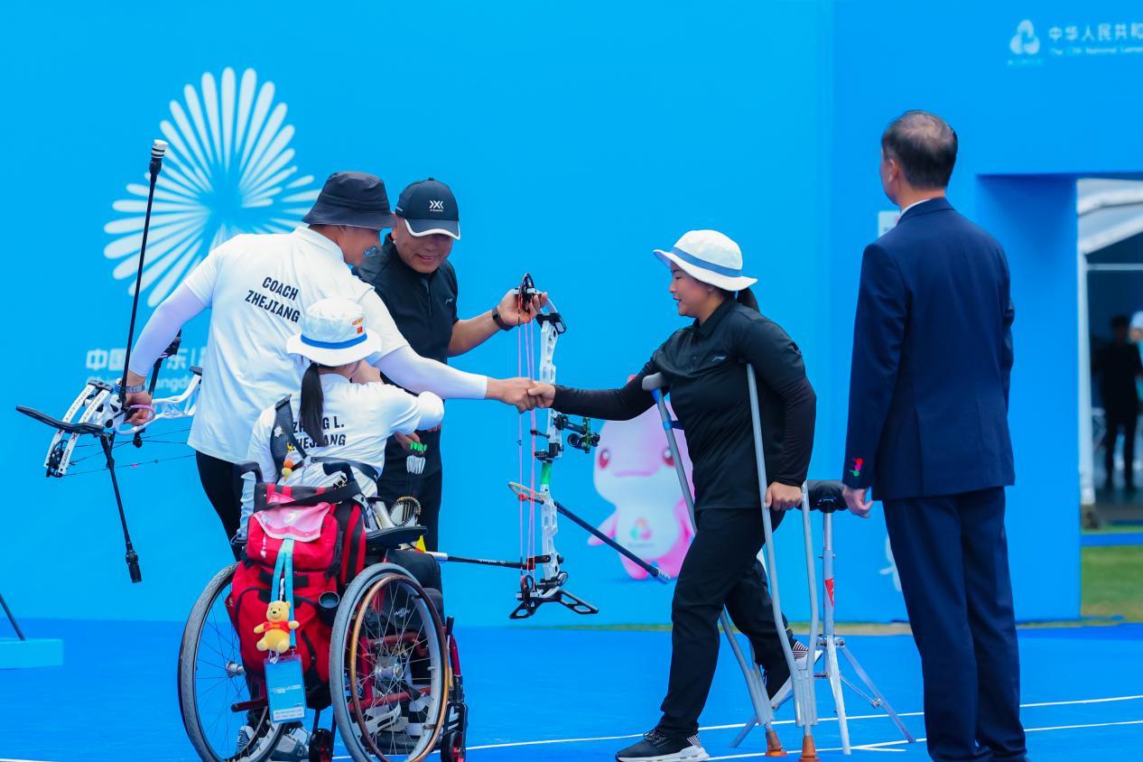 第十二届残特奥会射箭比赛在深圆满举行,福田赛区无障碍保障助力健儿创佳绩