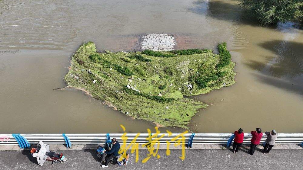 泄洪结束 济南明代古桥“浮出水面”现全貌