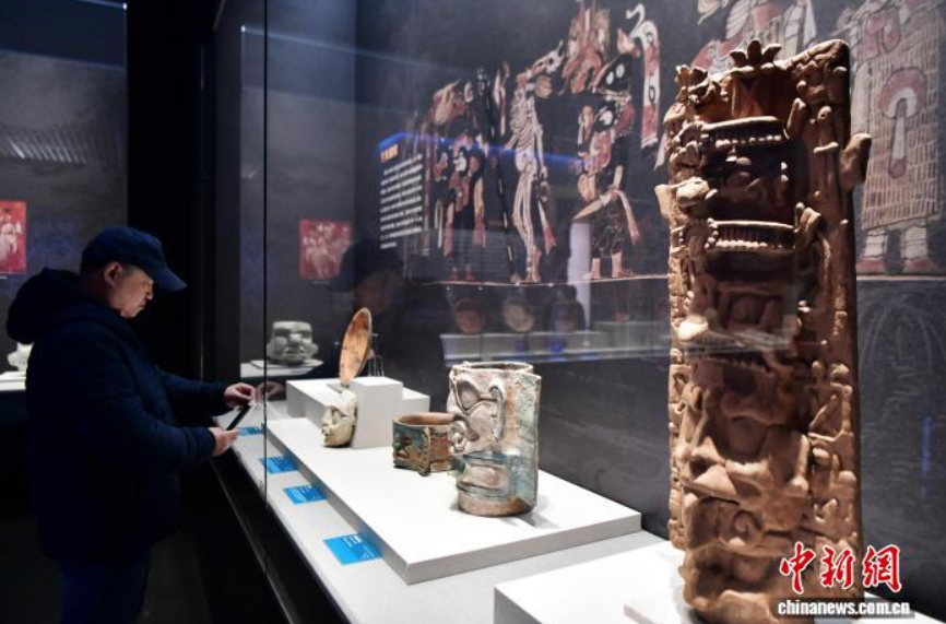 209件玛雅文物亮相河北博物院 探秘千年文明