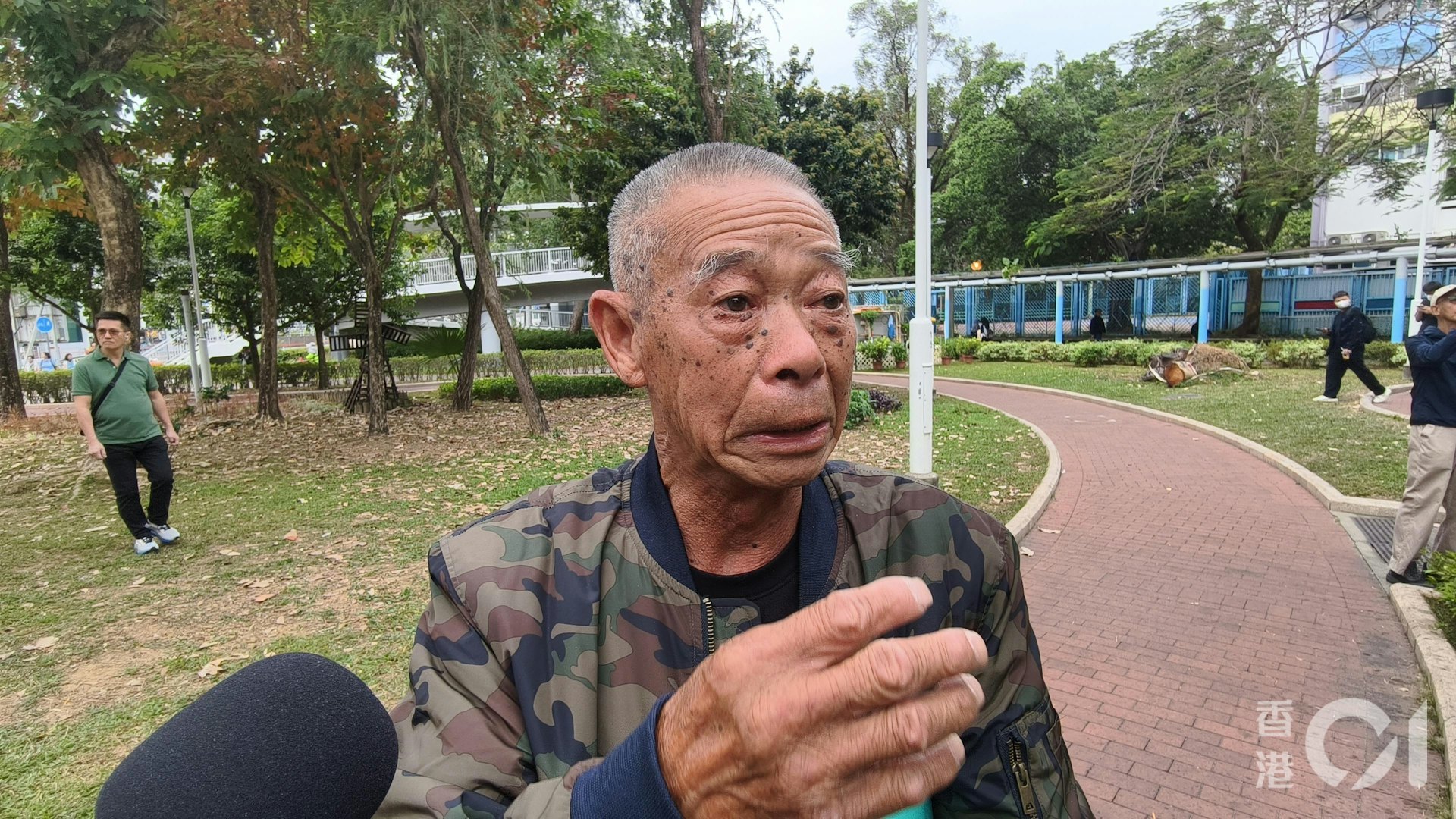 宏福苑大火災(zāi)民何先生