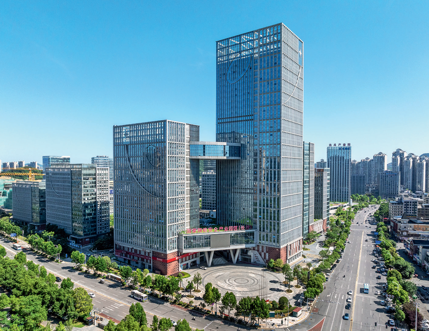 国家安全网络产业园大楼。（截图非原图）