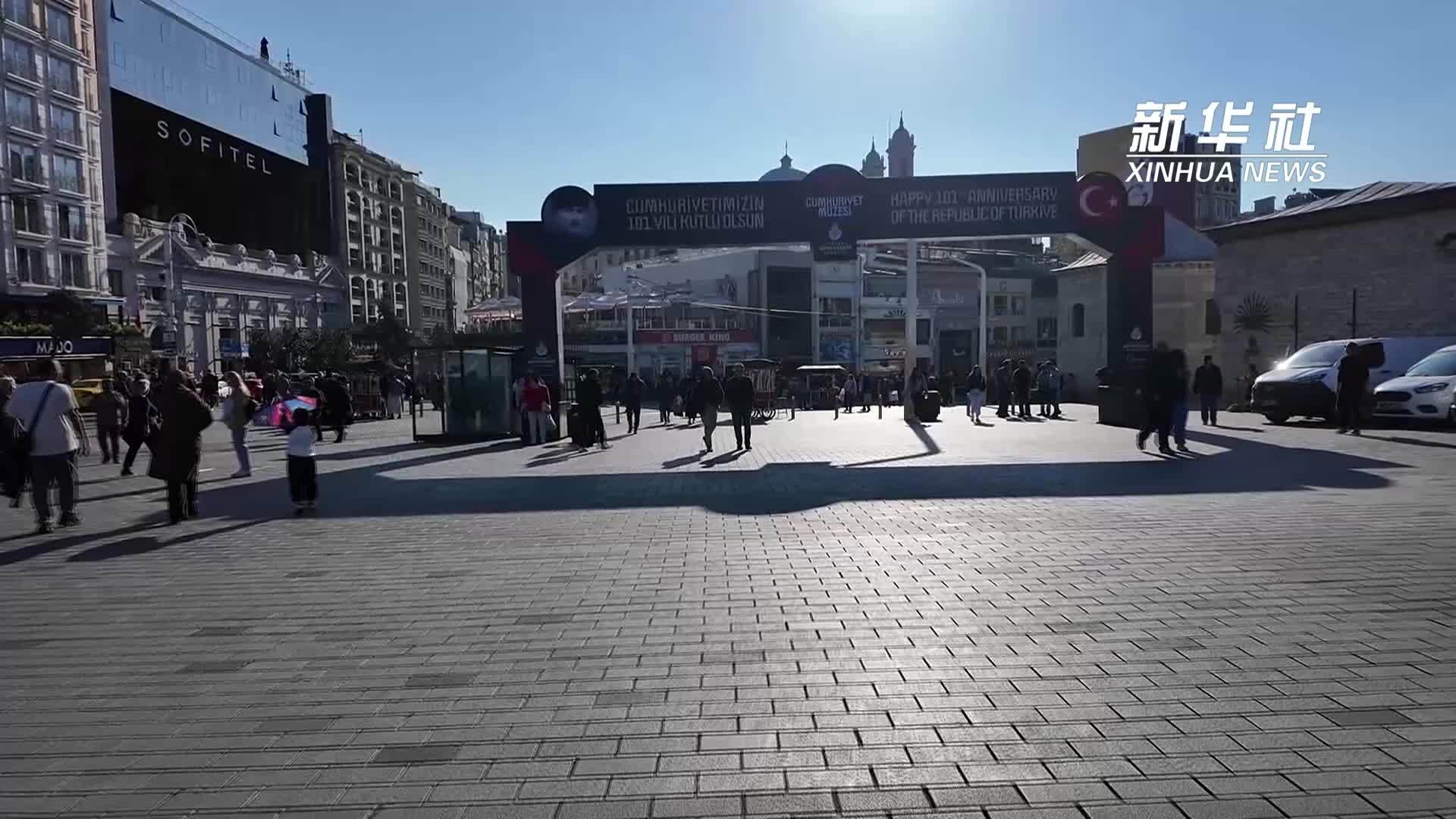 行走土耳其｜走进塔克西姆广场与独立大街