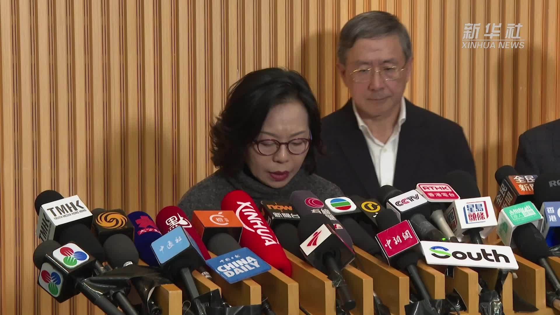香港特区政府：保证灾民重建家园前有免费住屋