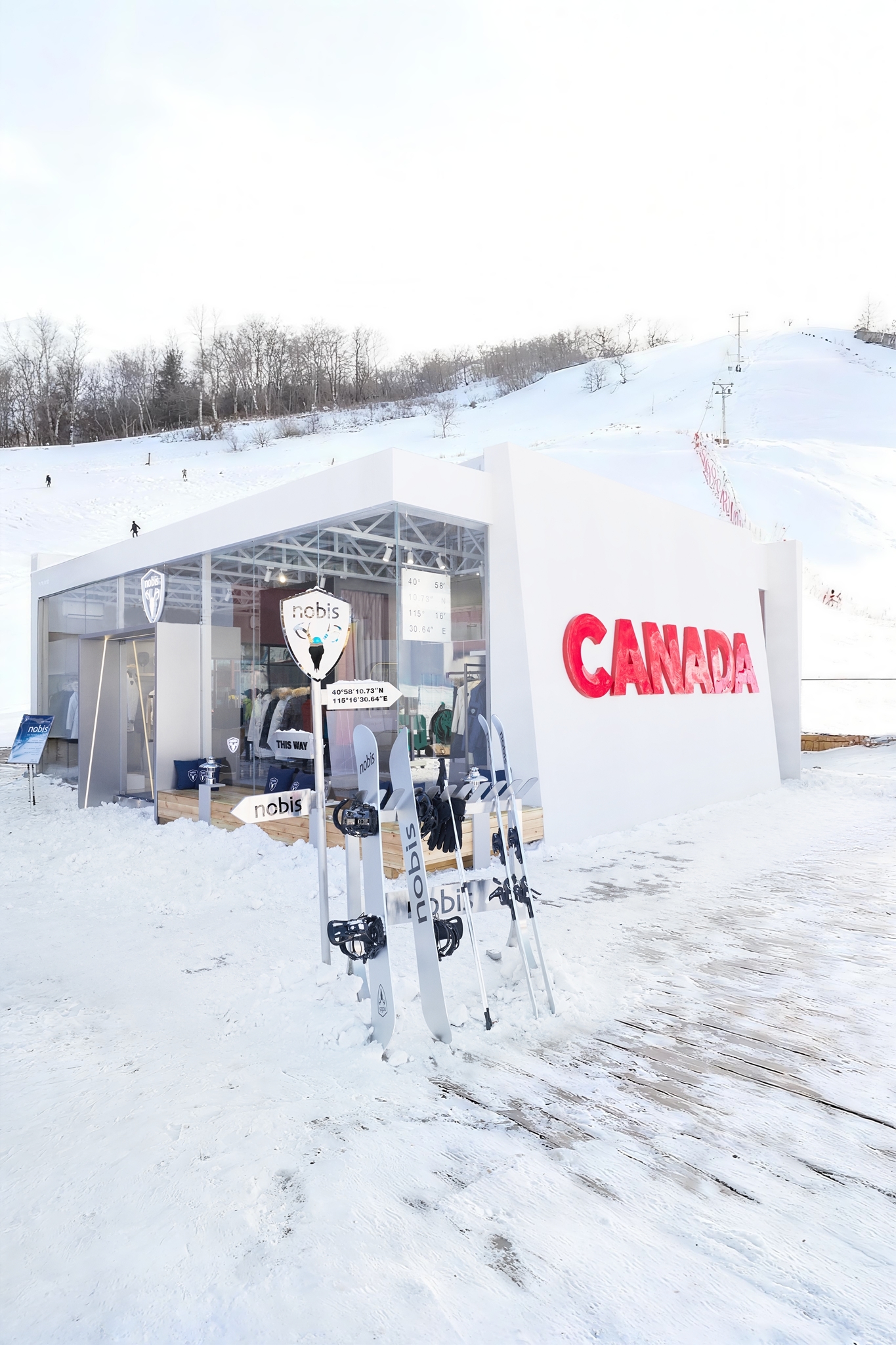nobis 雪季限定快闪「崇礼雪馆」正式登陆崇礼云顶