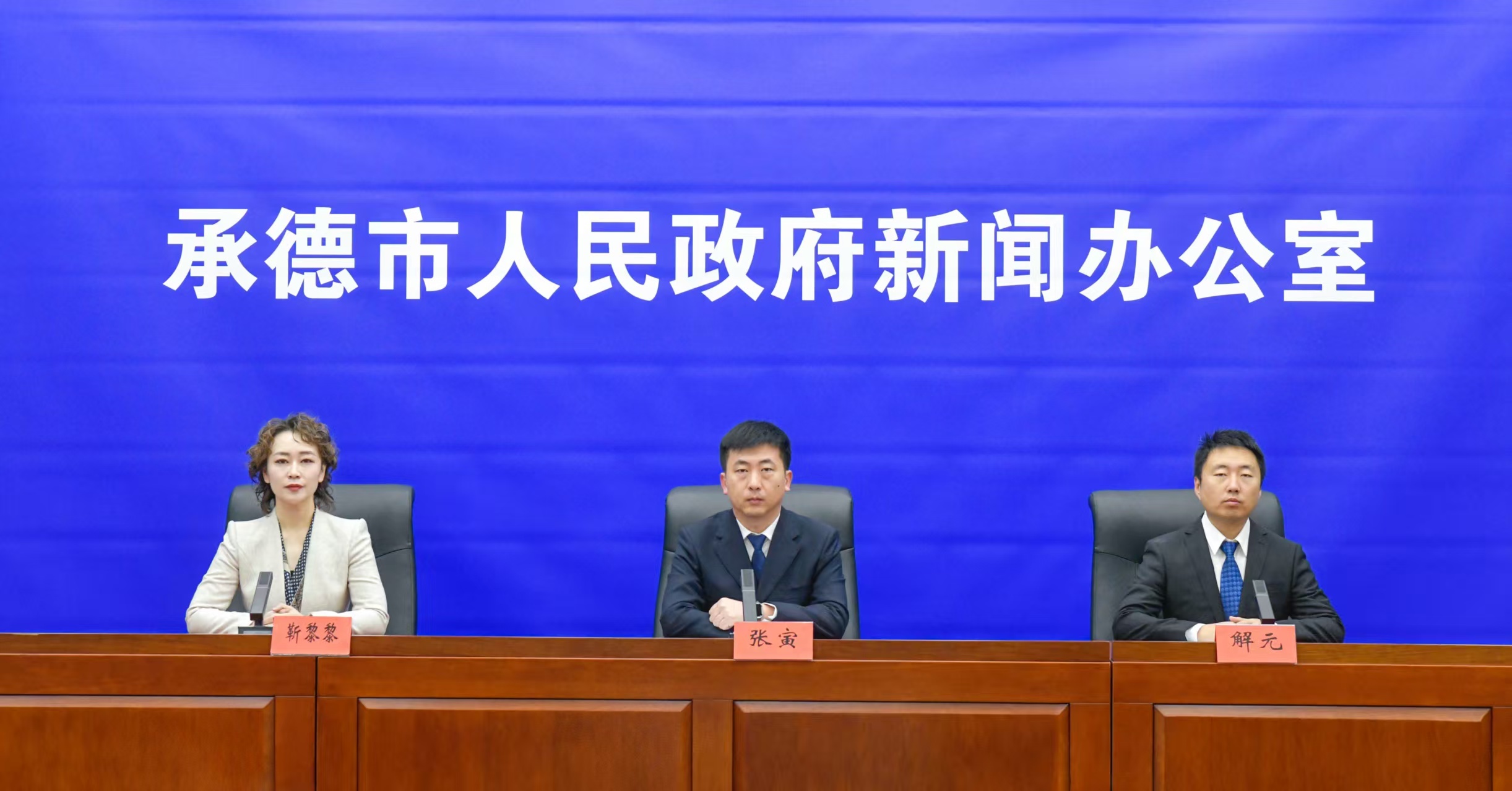 发布会 王占平摄