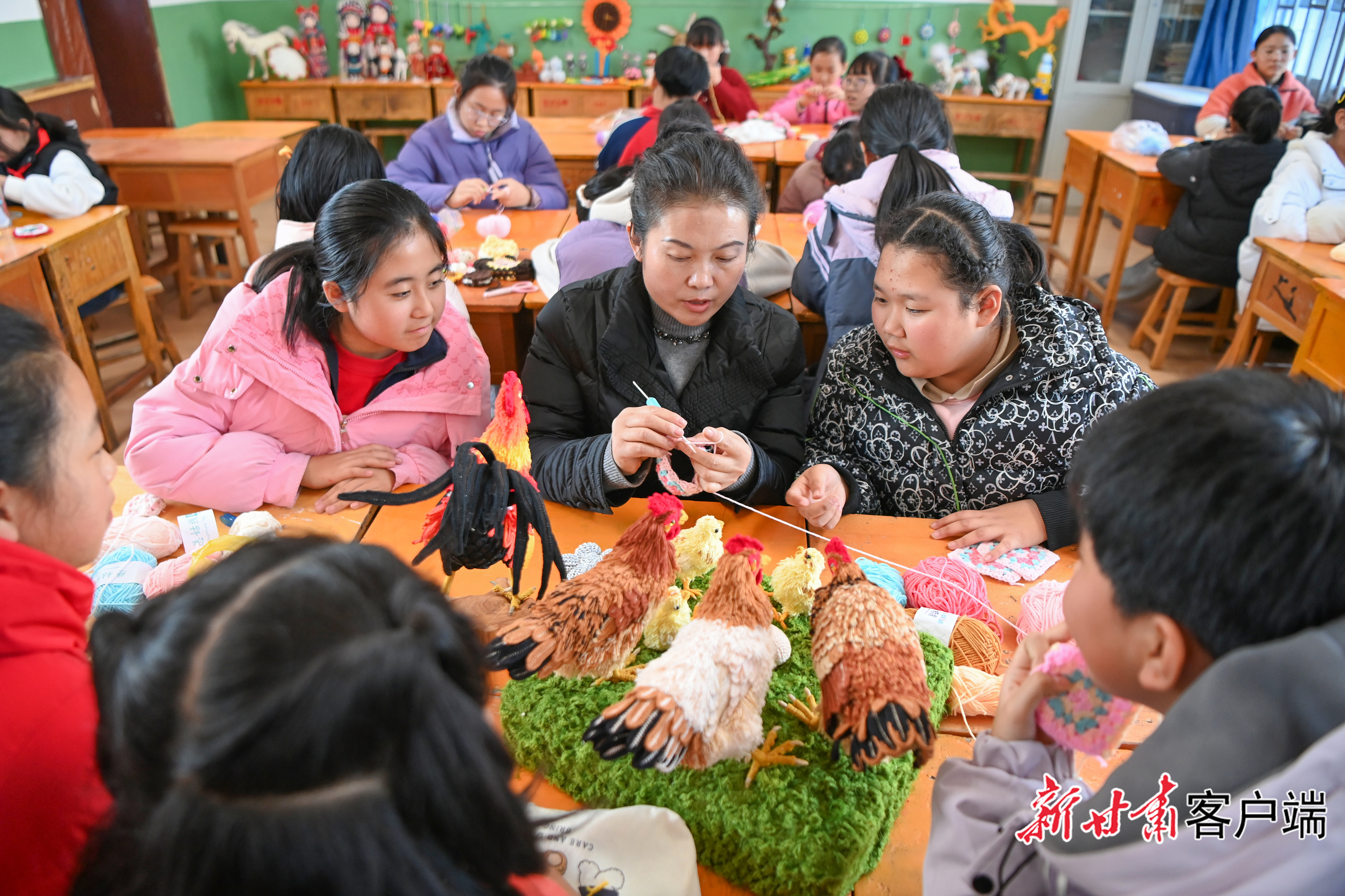 巧手匠心飞针传艺
