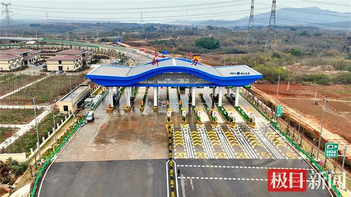 武汉绕城高速新力收费站 通讯员供图