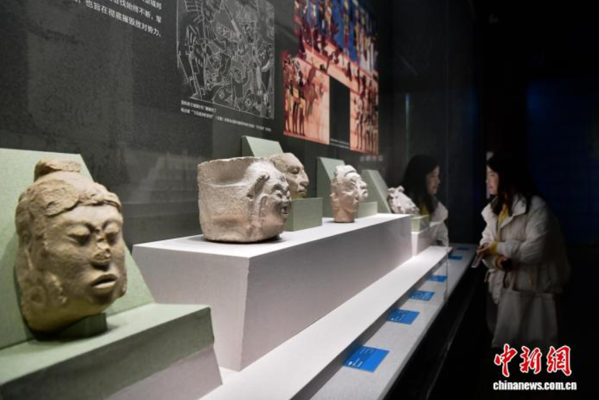 209件玛雅文物亮相河北博物院 探秘千年文明