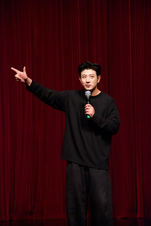 帅气十足的高晓攀