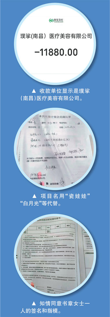 一栋楼里藏了三个美容机构？抚州女子称来南昌做医美遭遇重重套路