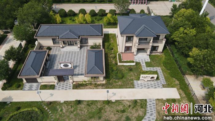 图为建成的装配式绿色农房。 倪志浩 摄