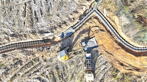 奉新县：灌区改造项目施工正酣（图）