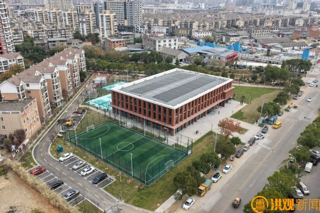 运动触手可及!南昌社区嵌入式体育场馆工程整体完工
