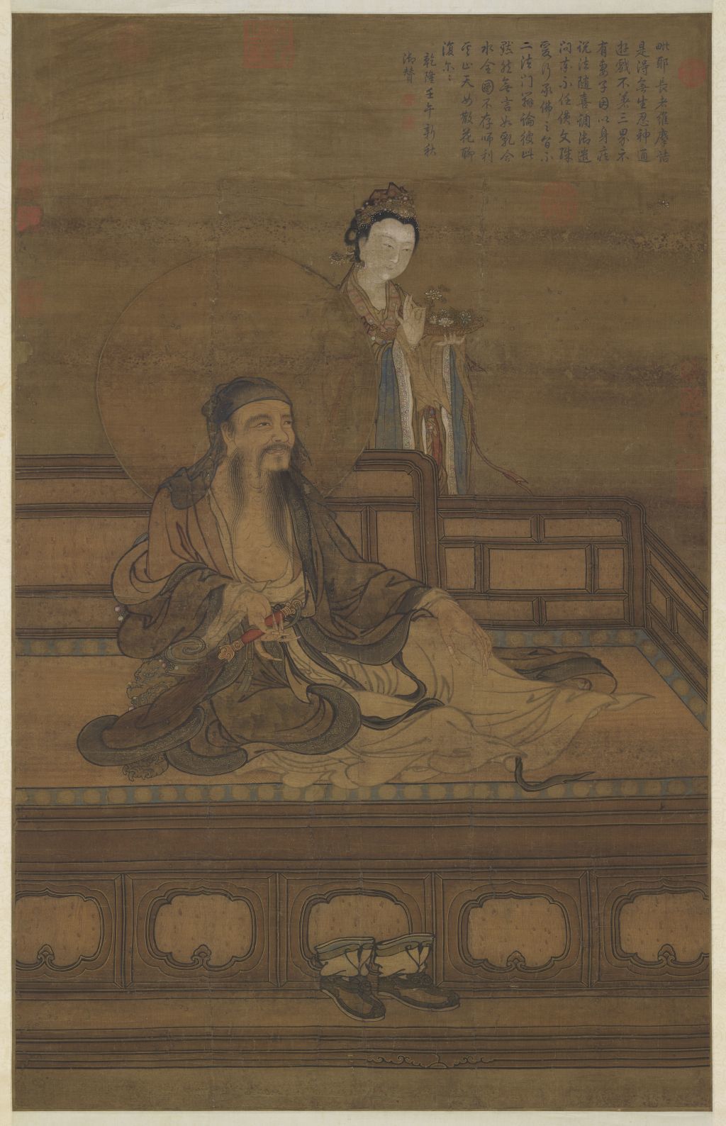 宋 佚名 维摩图